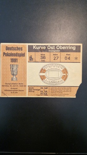 Ticket endspiel dfb pokal - endspiel,
