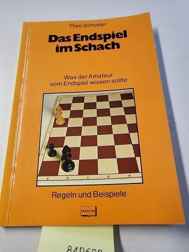 Das endspiel schach - schach., was