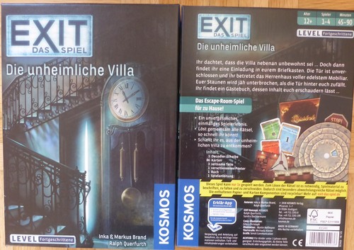 Exit das spiel die unheimliche - exit,