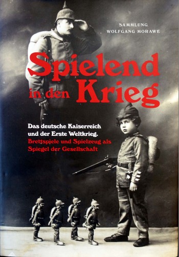 Spielend den krieg - krieg,, buch