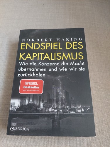 Endspiel des kapitalismus - des,