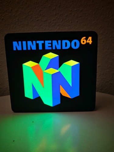 Nintendo n64 led lampe - nintendo,