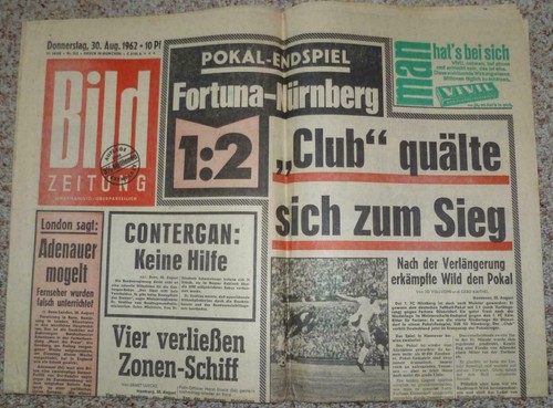 Bild zeitung fc nürnberg - 1.,
