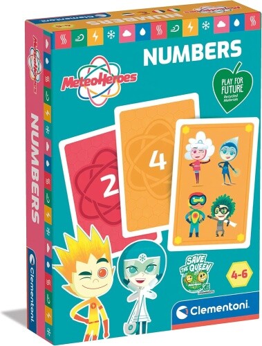 Clementoni numbers kartenspiel - clementoni,